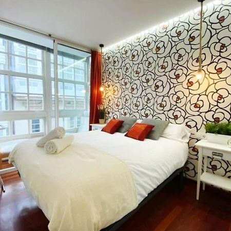 Ferienwohnung Apartamento 2H 2B En El Centro Con Garaje A Coruña Exterior foto